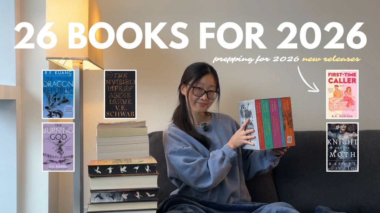 26 books for 2026 📚✨| bookmas day 8