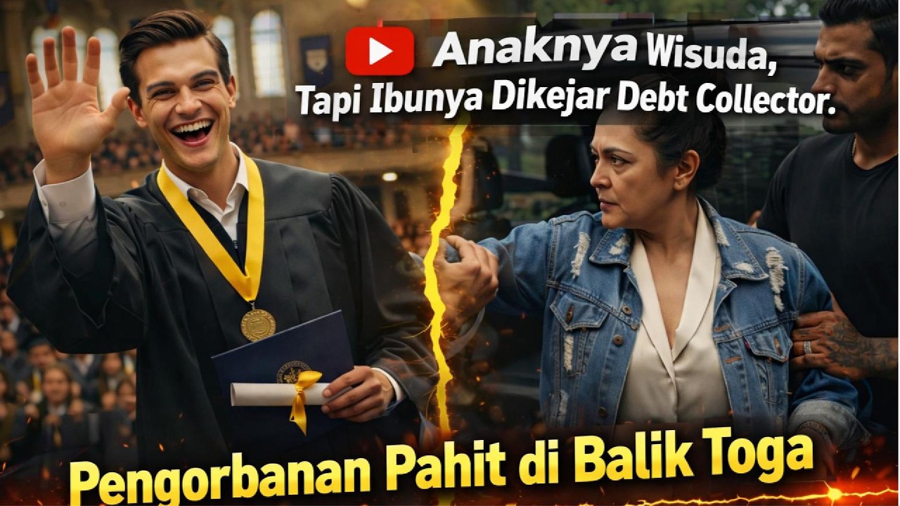 Anaknya Wisuda, Tapi Ibunya Dikejar Debt Collector. Pengorbanan Pahit di Balik Toga.