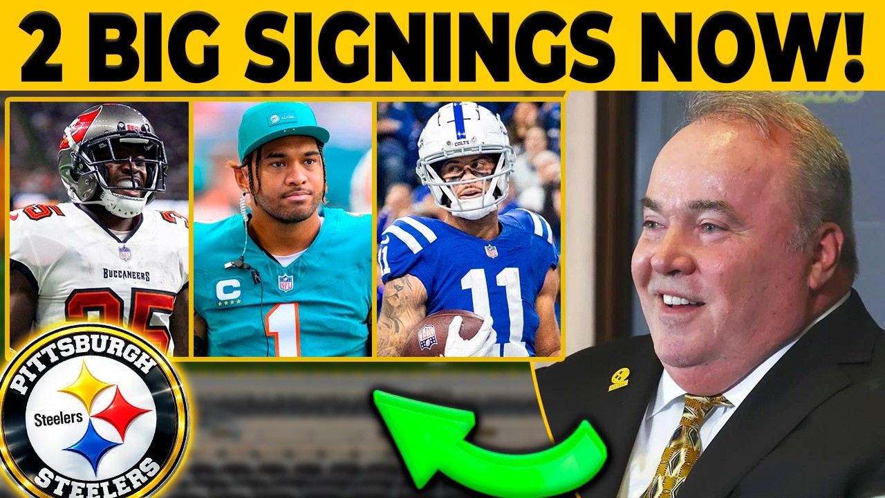 BLOCKBUSTER ALERT! STEELERS LOCK DEFENSE WITH $36.75M SIGNING AND THEN PULL OFF MASSIVE WR TRADE