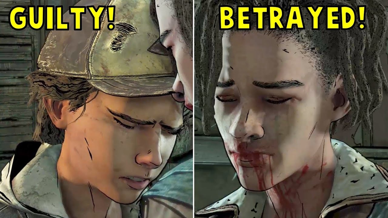 Clem Crying For Romancing Louis But Saving Violet -All Choices- The Walking Dead Final Season Ep3
