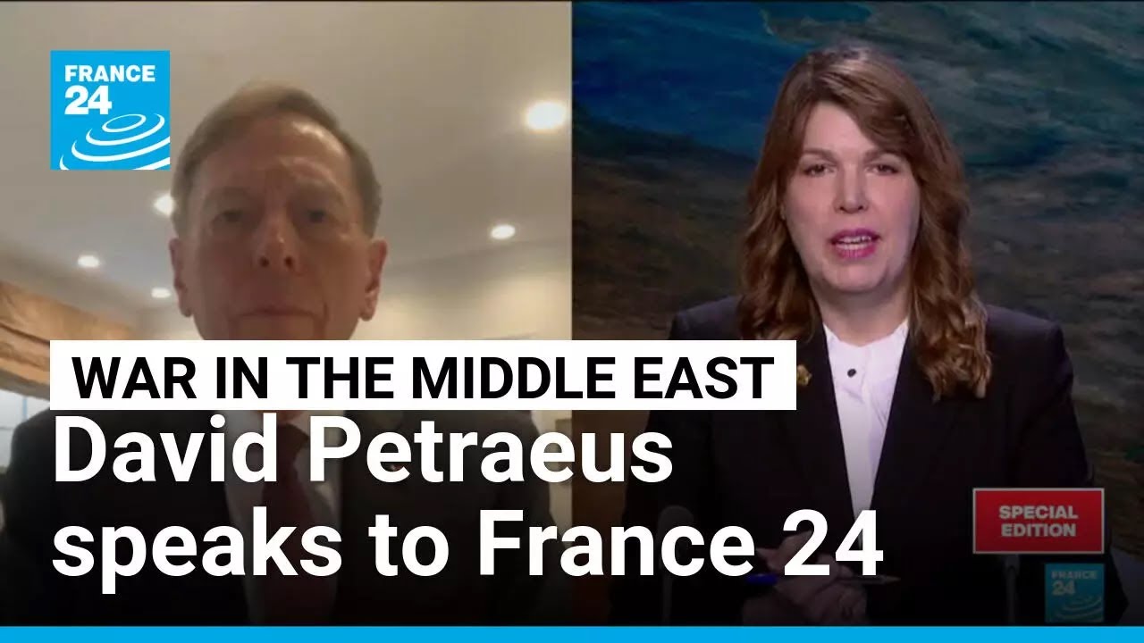 David Petraeus speaks to FRANCE 24: Analysis on US-Israeli strikes on Iran and the regional fallout