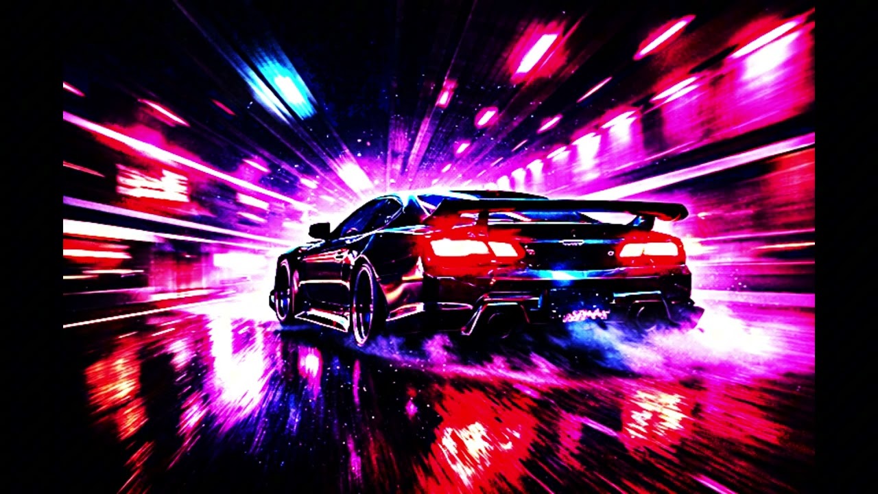 Neon Drift - Fast, Aggressive Synthwave Beat