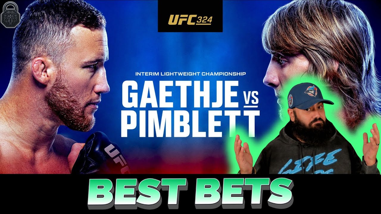 UFC 324 Best Bets | Lock of the Night, Live Dogs, Parlays, & Props