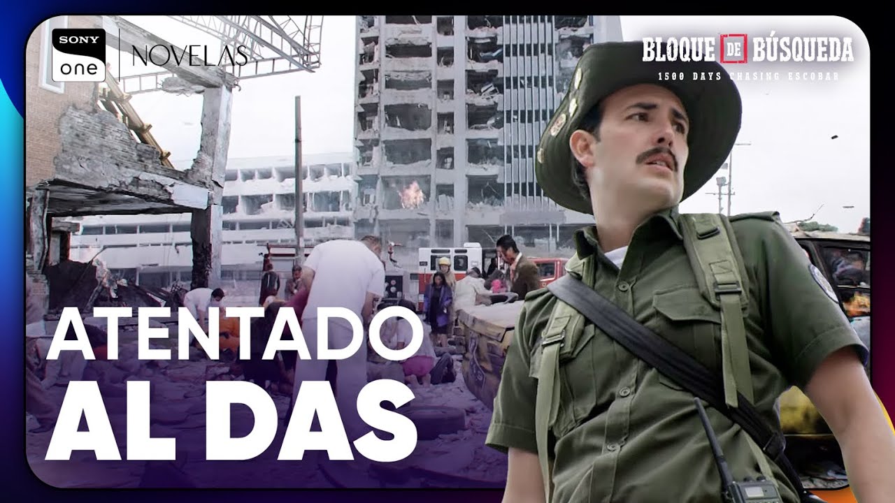 Atentado al edificio del DAS: Caos y Muerte | Bloque de Búsqueda: Capítulo 15 P2 | Sony Novelas