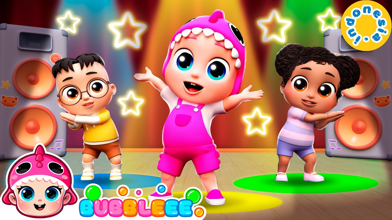 Tarian A Ram Sam Sam + Lainnya💃 | Bayi Menari Bersama Teman | Bubbleee - Lagu Anak & Musik Edukasi 🎶