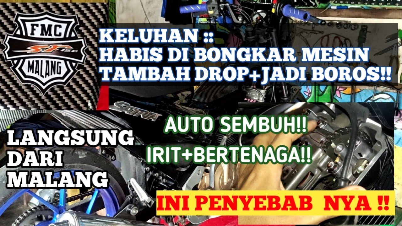 Habis turun BlokHead keluhan tenaga tambah drop & boros. Dimana letak kliru nya ? kita ceck-rapikan!