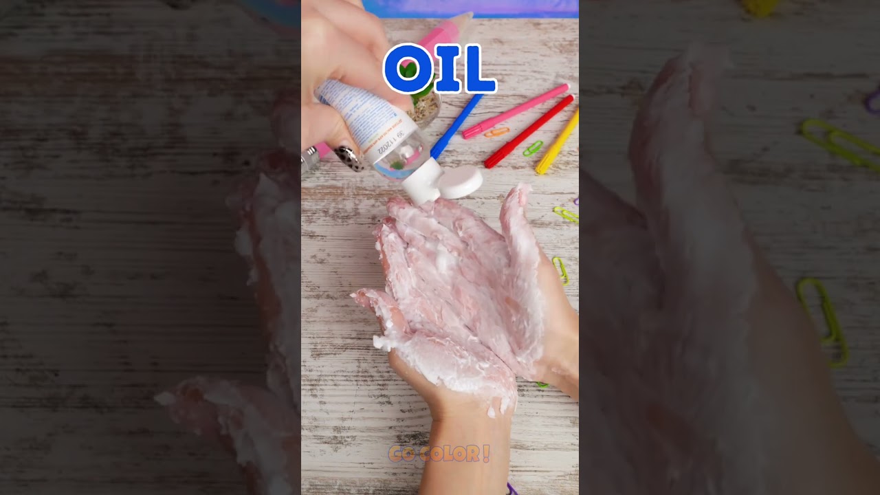 KIDS LOVE IT! 😻 Make Your Own Slime! 🧪✨ #craft #fun