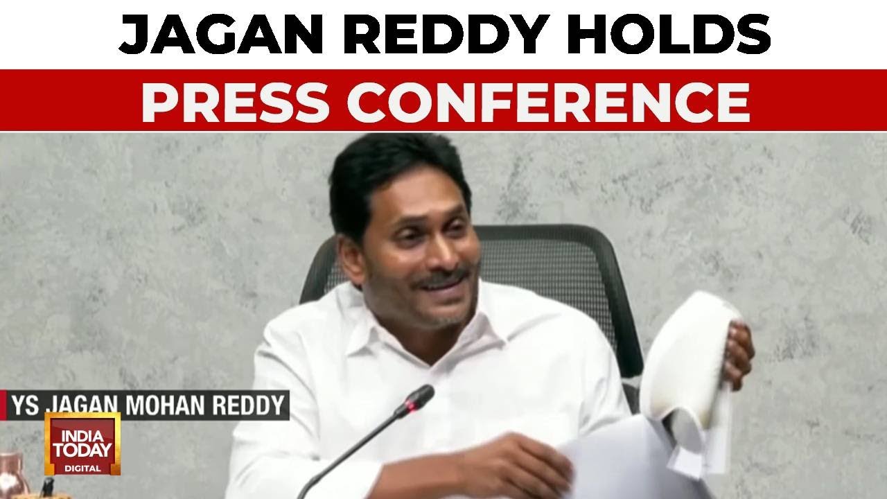 Tirupati Prasad Controversy: Jagan Reddy Holds Press Conference After Calling Off Tirumala Visit