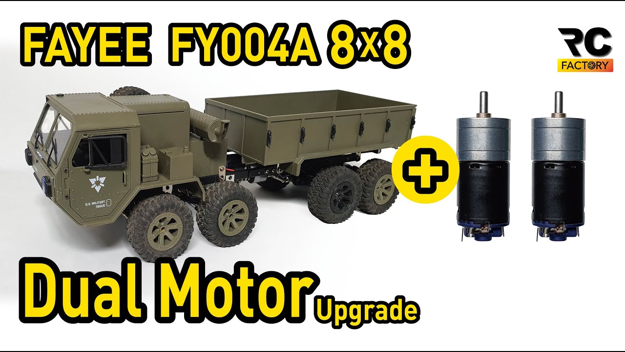 FY004A 8X8 dual motor upgrade [알씨카 듀얼모터]