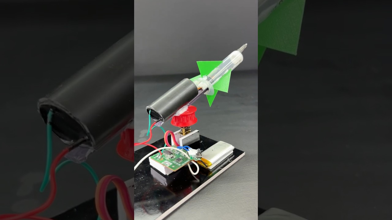 DIY Mini RC Rocket | High Speed🔥