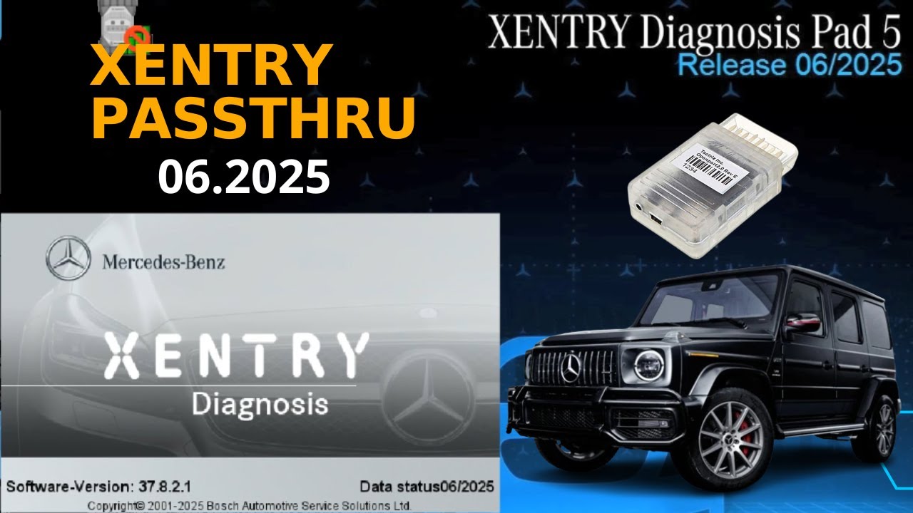 How to install Xentry Passthru XPT 06-2025 Work with J2534 Openport2 0