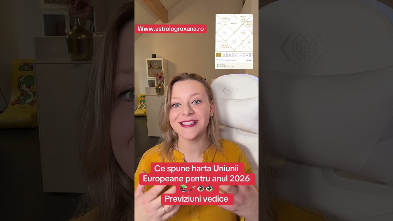 Previziuni pentru Uniunea Europeana in 2026 #astrologie #previziuni #2026 