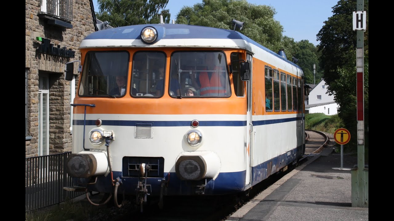 Führerstandsmitfahrt Oleftalbahn von Kall nach Hellenthal