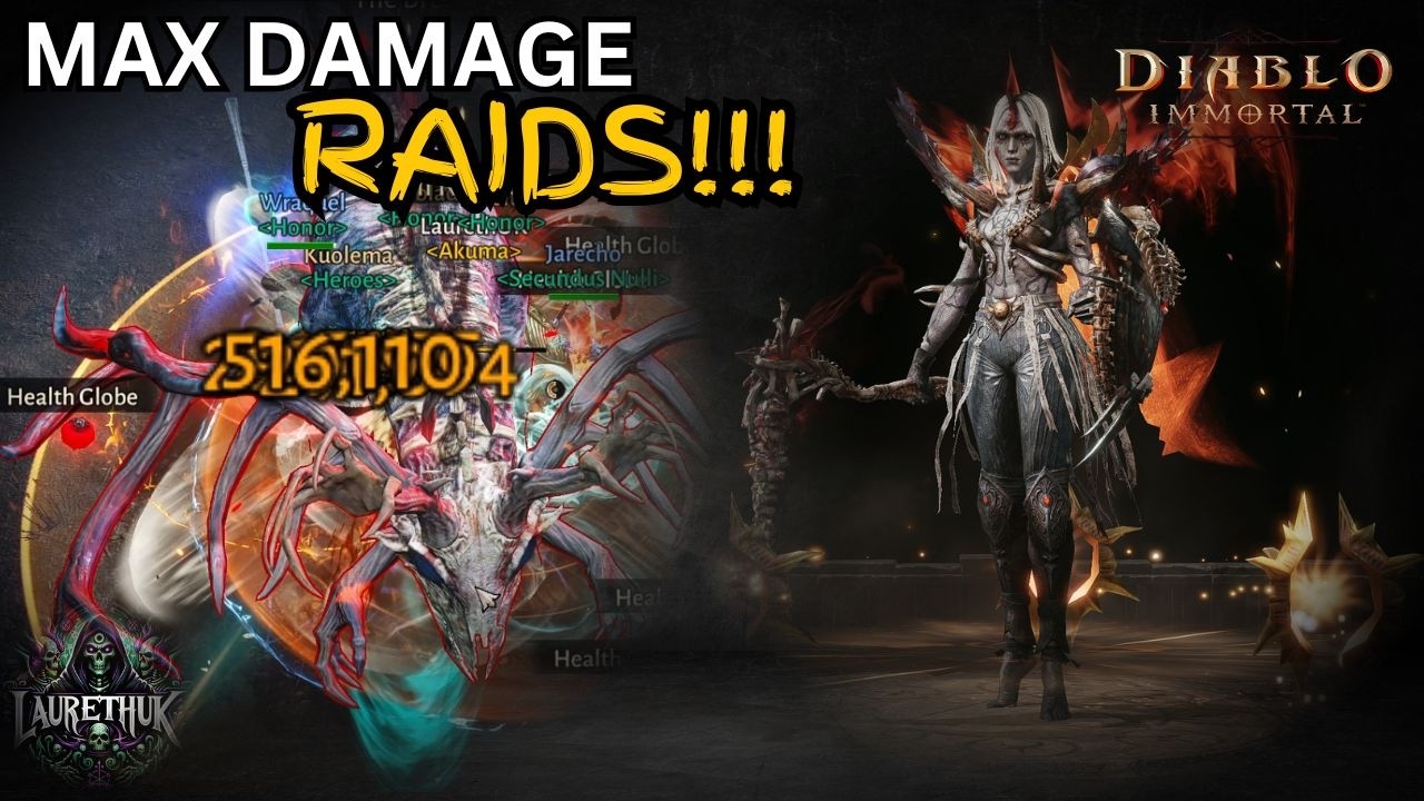 INSANE Necro RAID Build Max DPS, Max Carnage!