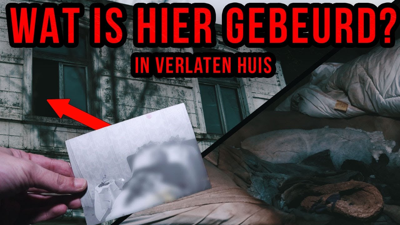 Wat vonden we in dit verlaten huis vol enge geheimen?