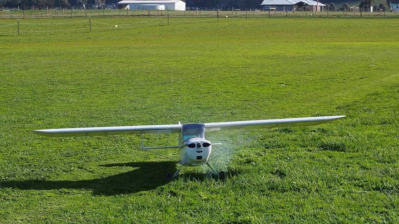Aeronca 7AC Champion.  RC Scale Model at BRMFC Trawalla