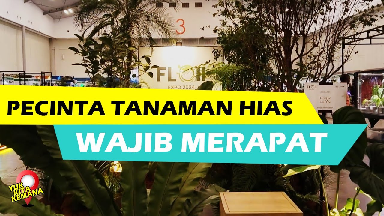 PAMERAN TANAMAN HIAS INTERNASIONAL - FLOII Expo 2024 di ICE BSD
