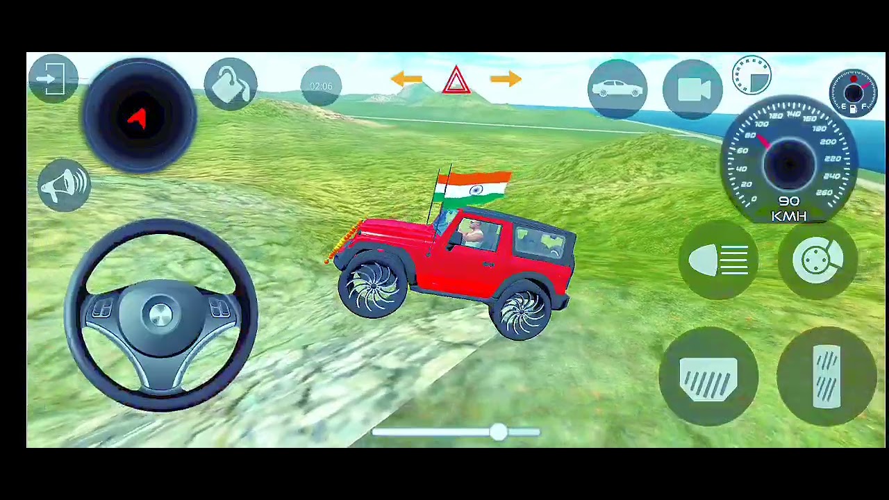 Dollar song #👿😈-Mahindra thar modified #Sameer gaming ki video #like karna #👿👿sabscribe #Sameer gami