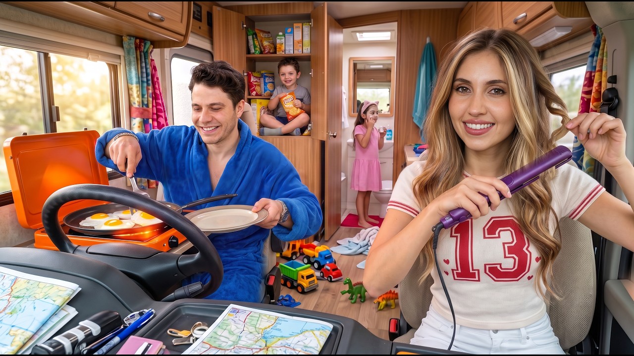 We Lived in an RV for 24 Hours!