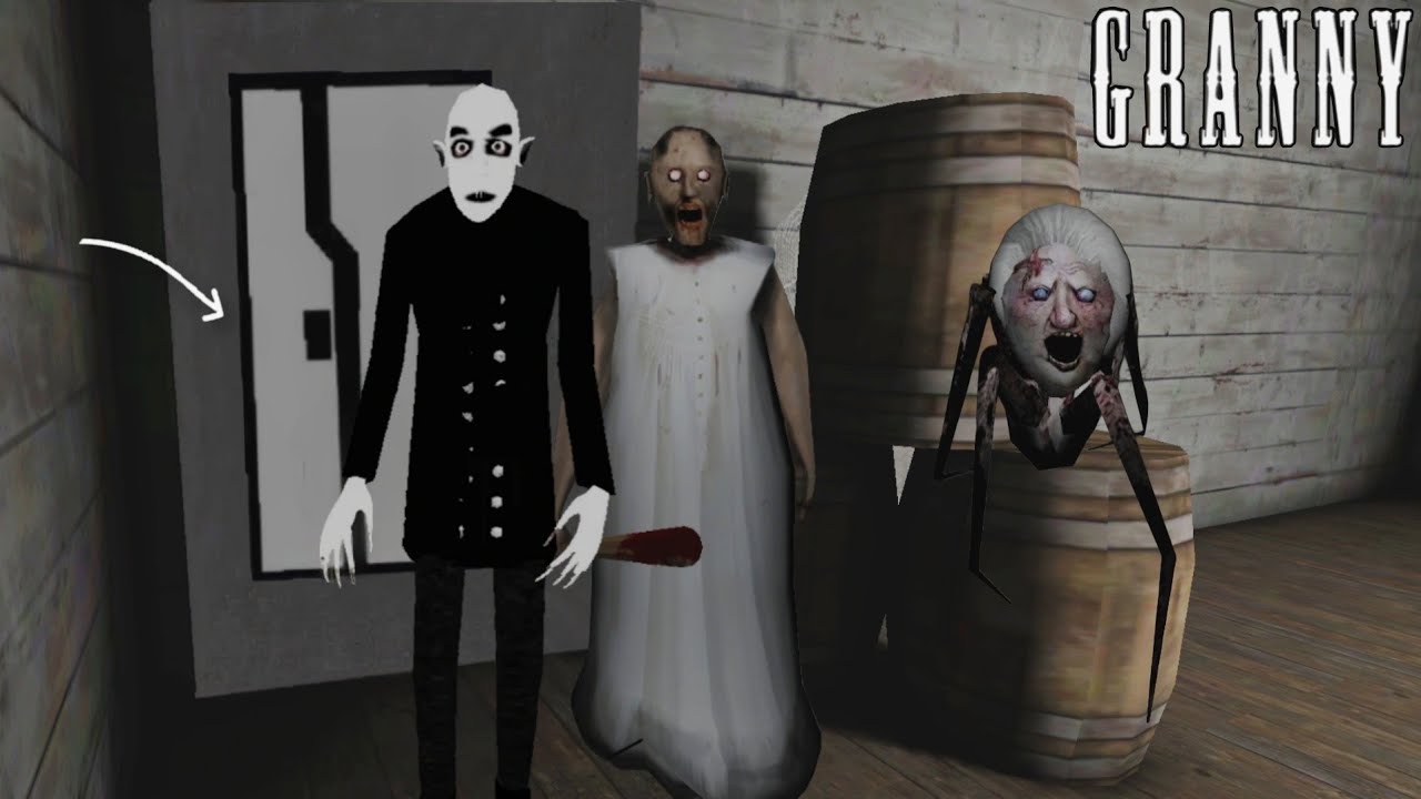 Granny 1.9 Ending with Nosferatu in Granny Update 