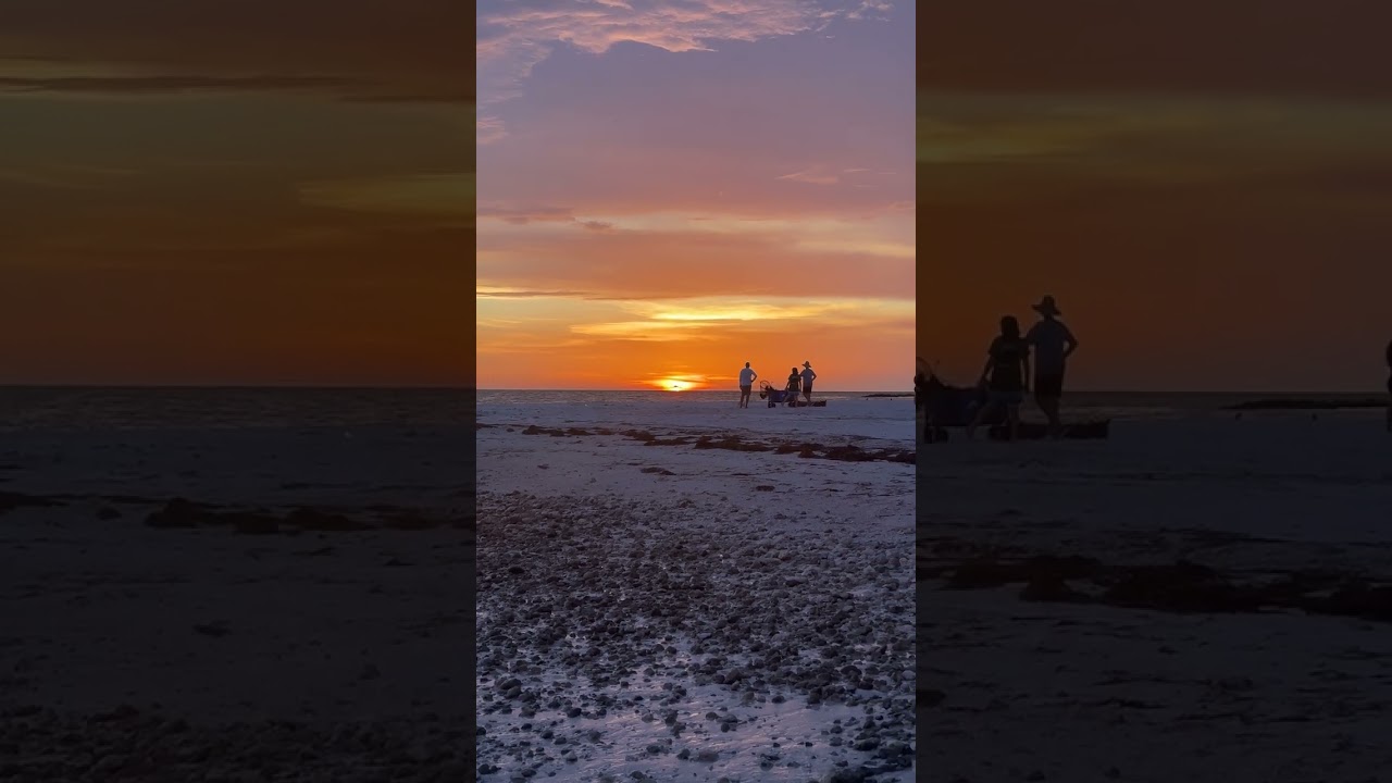 ASMR Sunset@ HoneyMoon Island State Park Dunedin Florida, #sunset #beach #asmr #florida #floridalife