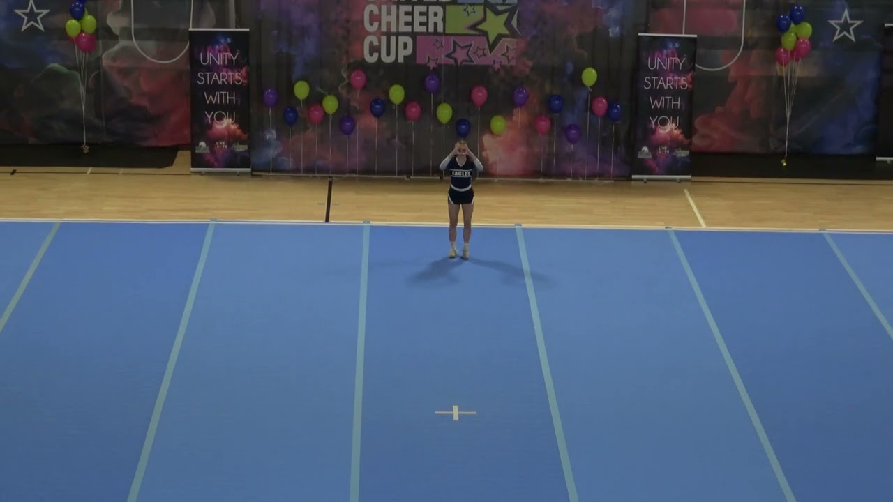 Poř.č.: 128 - UCC 2024 - Prague Eagles Cheerleaders - Poppy Eagles - Denisa Legnerová