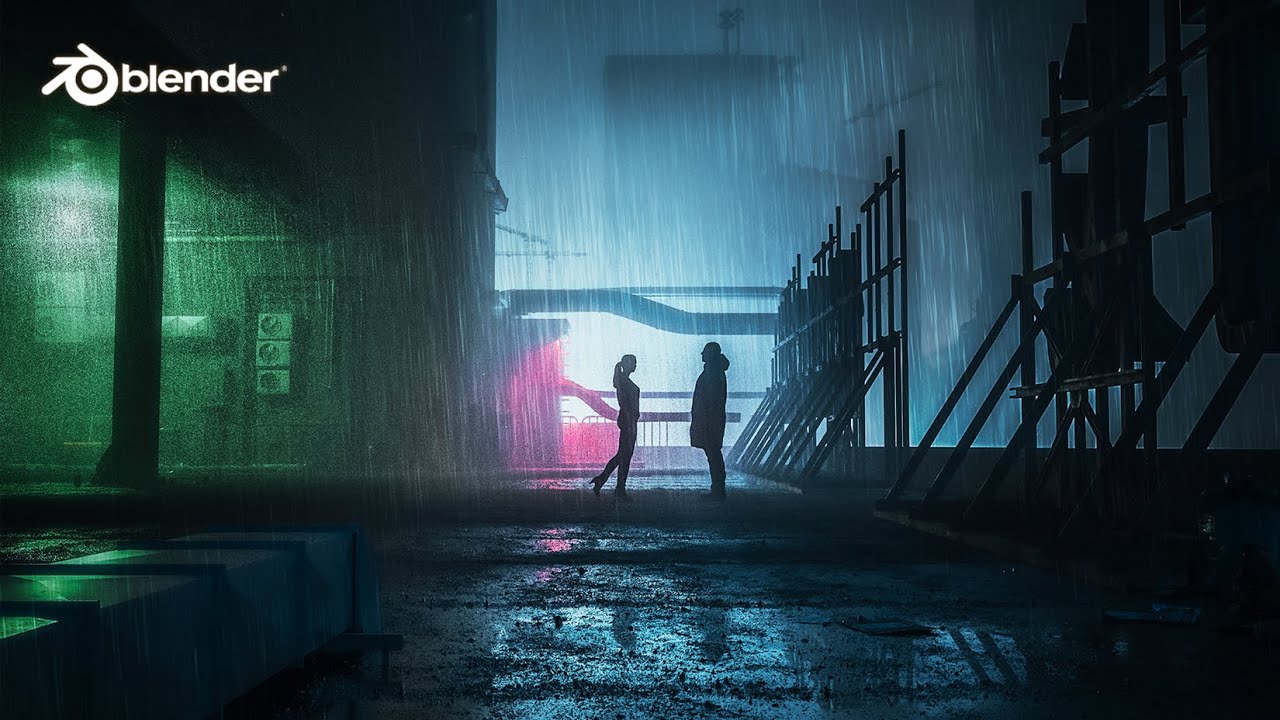 How I Recreated this CINEMATIC Movie Artwork in Blender 3D | Blender Tutorial