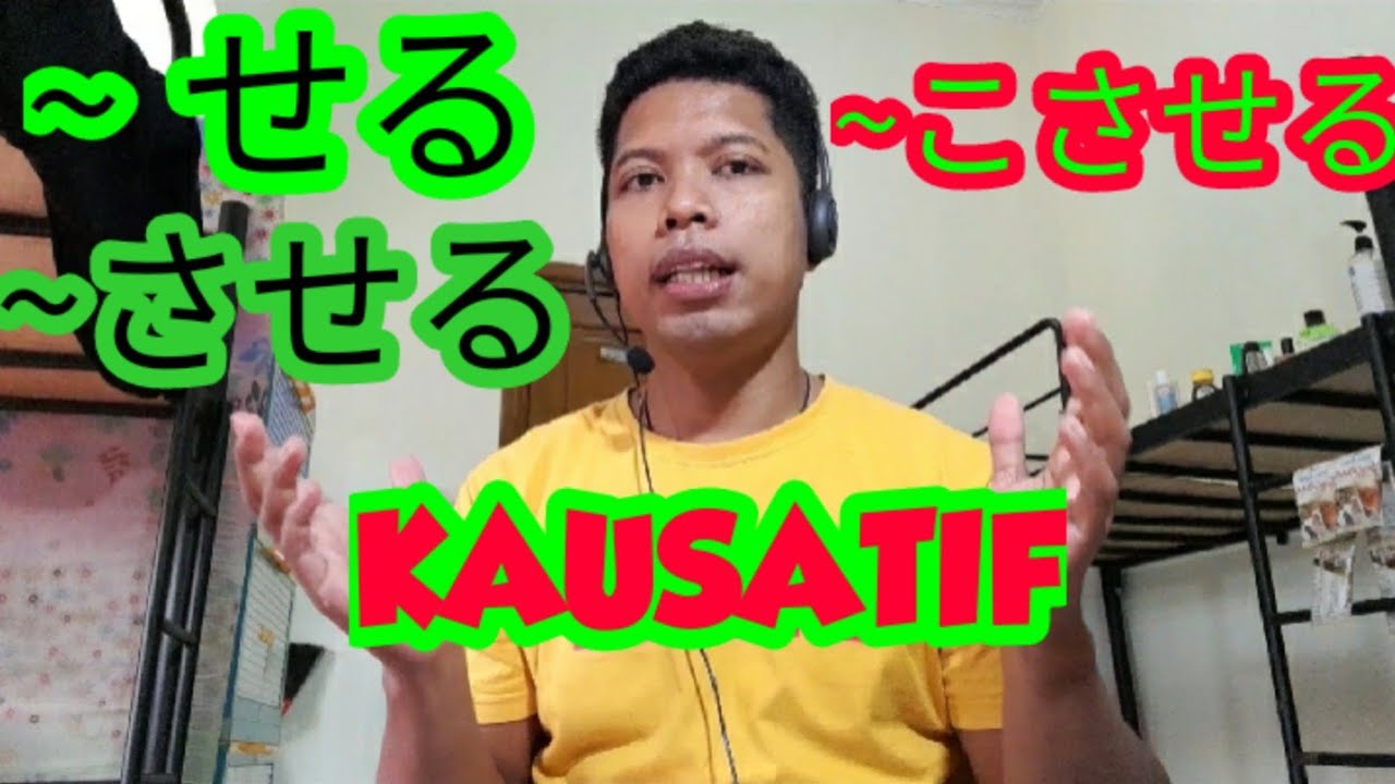 #kausatif pola kalimat kausatif dalam bahasa jepang ~せる~させる ~こさせる