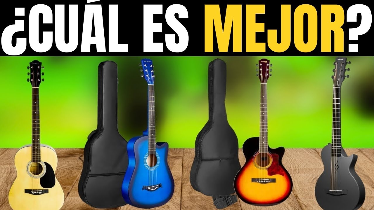 Las Mejores Guitarras Acústicas Calidad-Precio 2026 | Mejor Guitarra Electroacústica para Empezar