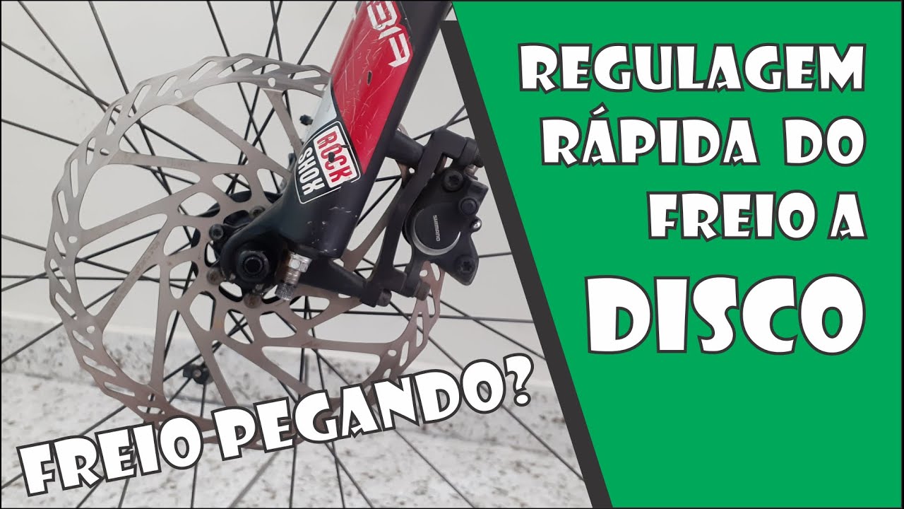 FREIO A DISCO PEGANDO? - Resolvido