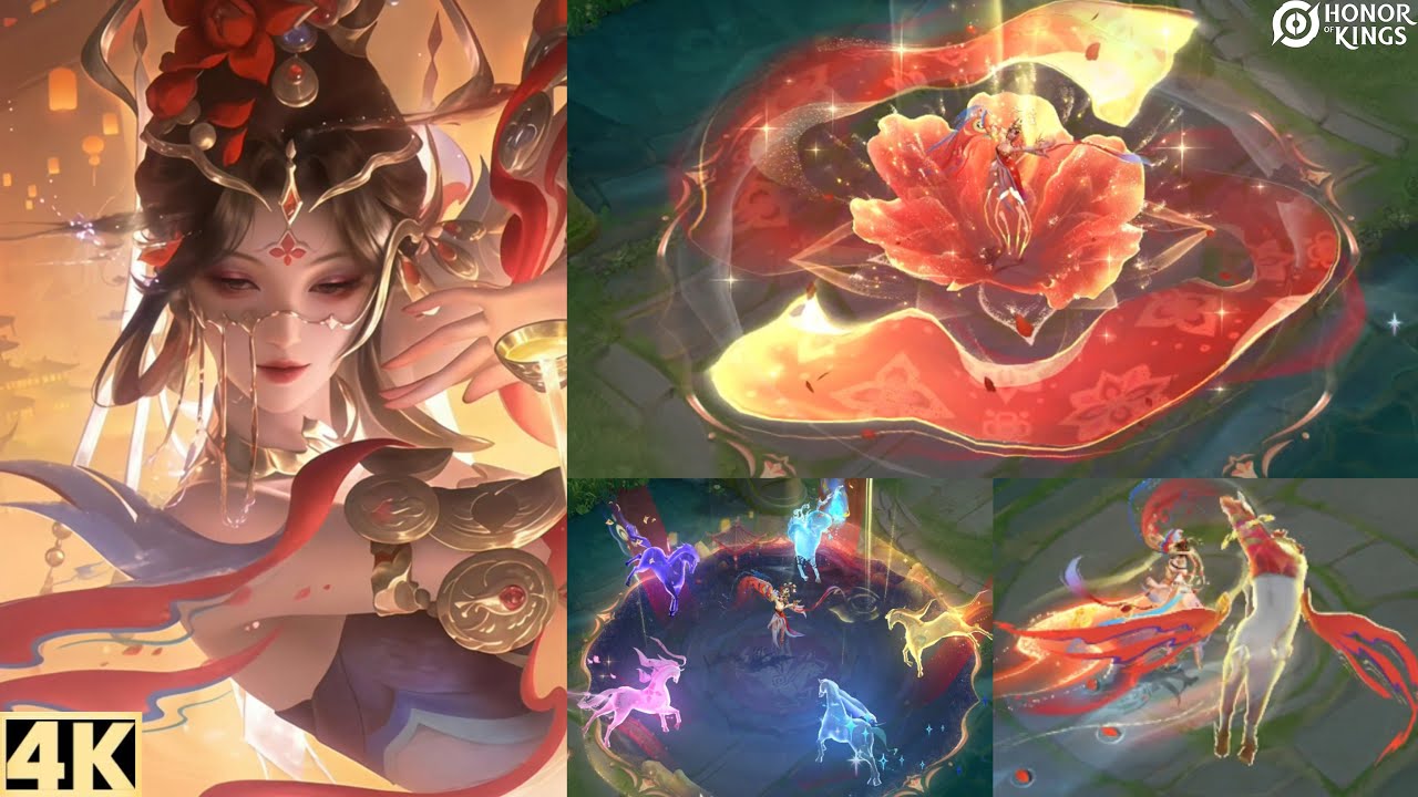 Honor of Kings（Diaochan）New Skin｜Novo Visual｜590 tokens / 890 tokens
