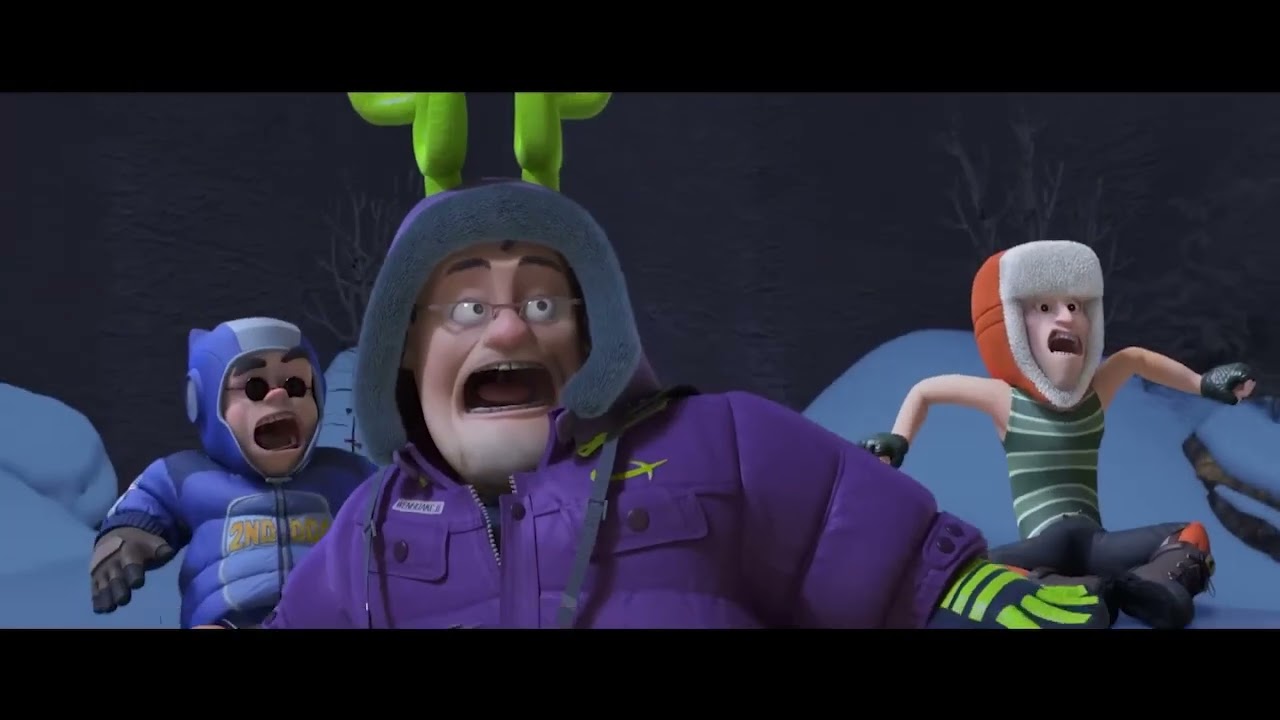 Boonie Bears A Mystical Winter: Neova Chase Scene! Sparta Madhouse V3 Remix