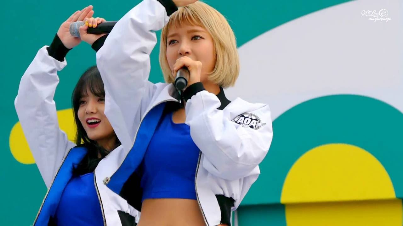 161001 한돈데이공연 굿럭 (GOOD LUCK) - 초아 직캠 (Choa Fancam)