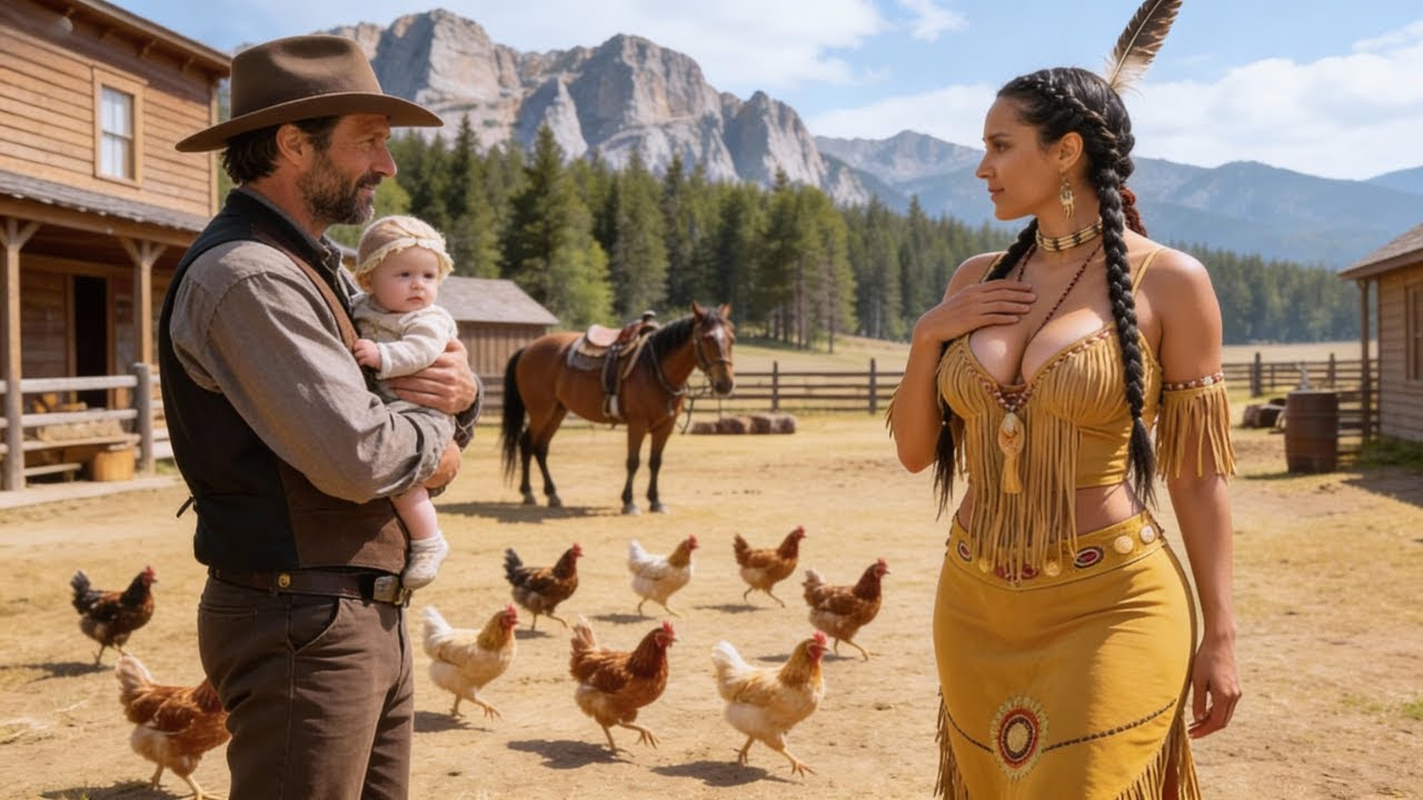 Six Months With No Nanny — Until The Apache Woman Told The Widowed Rancher, “I’m Here Now”