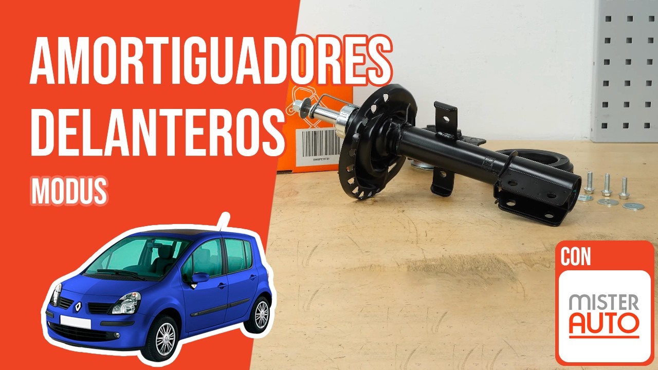 Cómo cambiar los amortiguadores delanteros Modus ➿