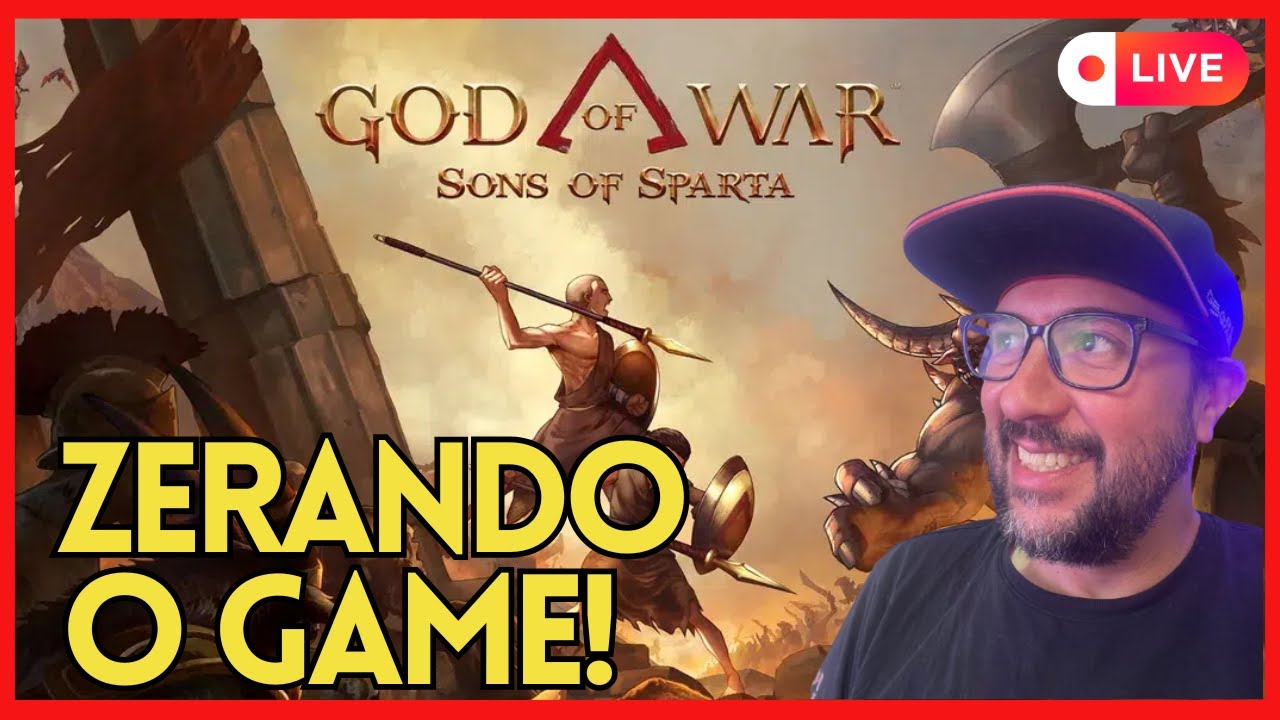 🔴 GOD OF WAR: SONS OF SPARTA (NOVO)  PARTE FINAL | Zerando o jogo com o Chat! (PS5 pro)