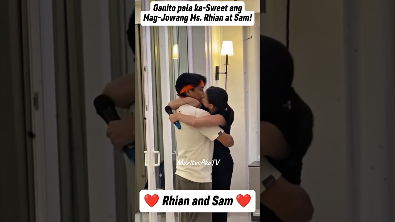 OMG! GANITO PALA KA-SWEET ANG MAG-JOWANG RHIAN RAMOS AT SAM VERZOSA!❤️ 