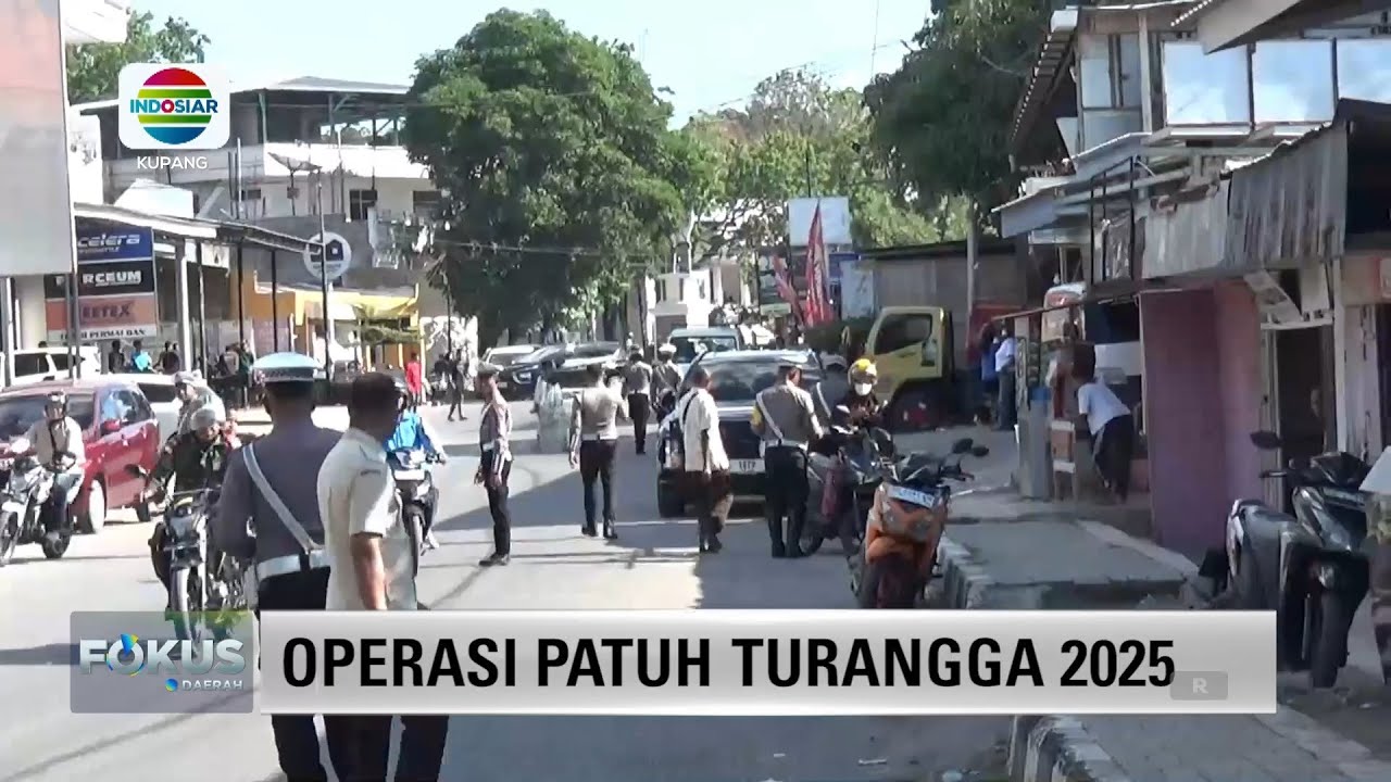 PELAJAR DI ATAMBUA NEKAT TEROBOS POLISI YANG SEDANG RAZIA || INDOSIAR KUPANG