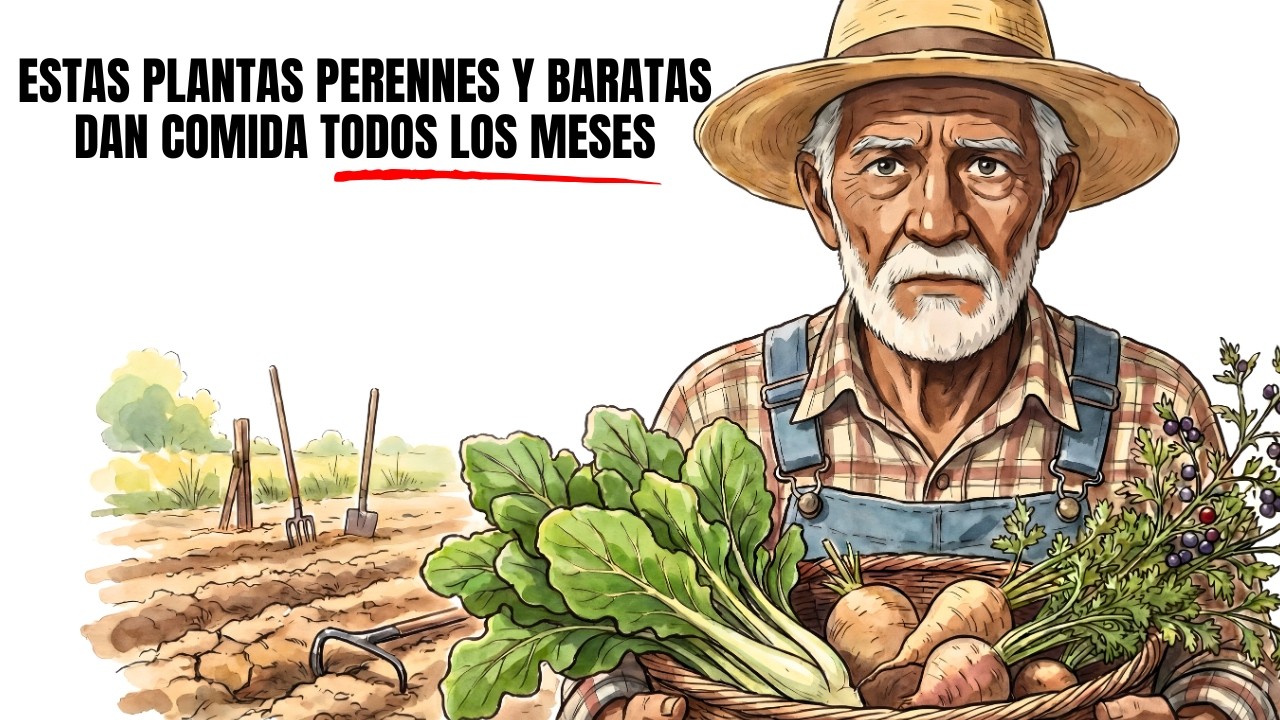 7 plantas que “imprimen” comida cada mes sin cuidados (plantas anti-caos)