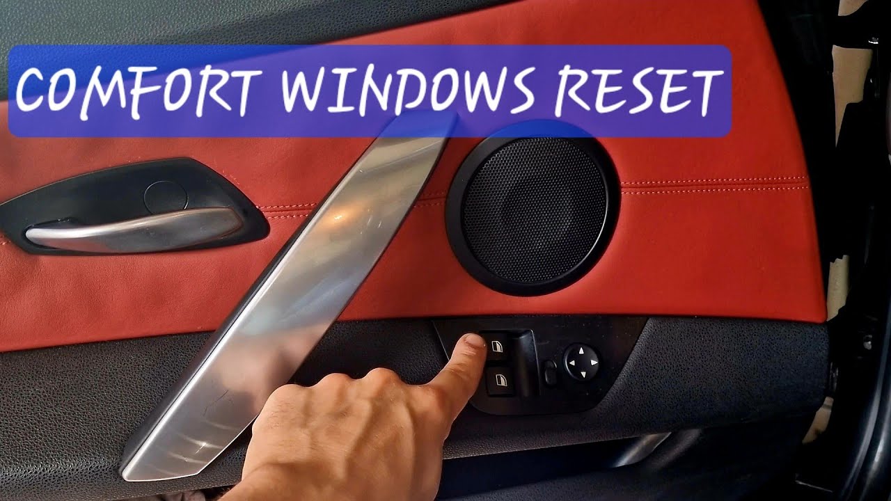 RESET COMFORT FINESTRINI Z4 E85/E86 (solo per  antischiacciamento 2005+)