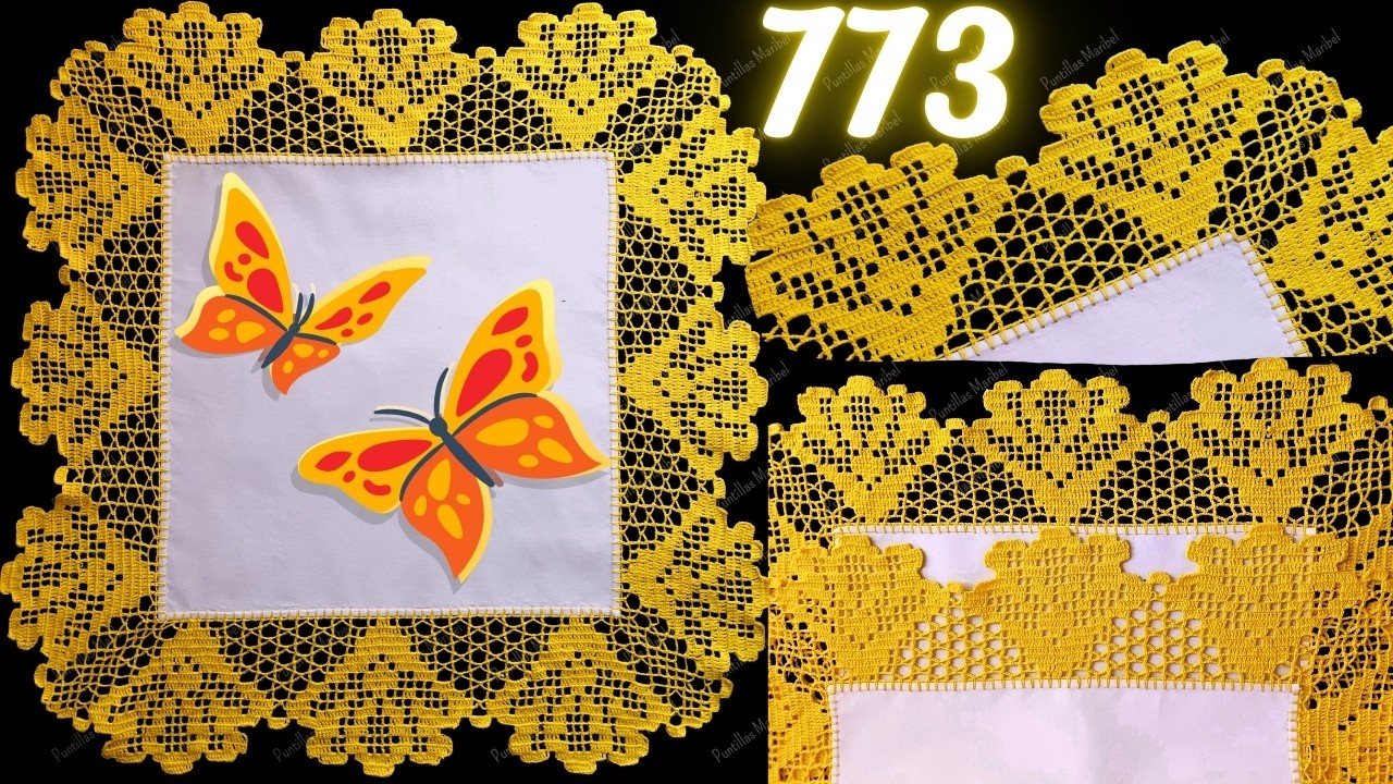 BELLEZA de puntilla a vuelta y vuelta🌺. Asombrarás a todos 🤩😍 773