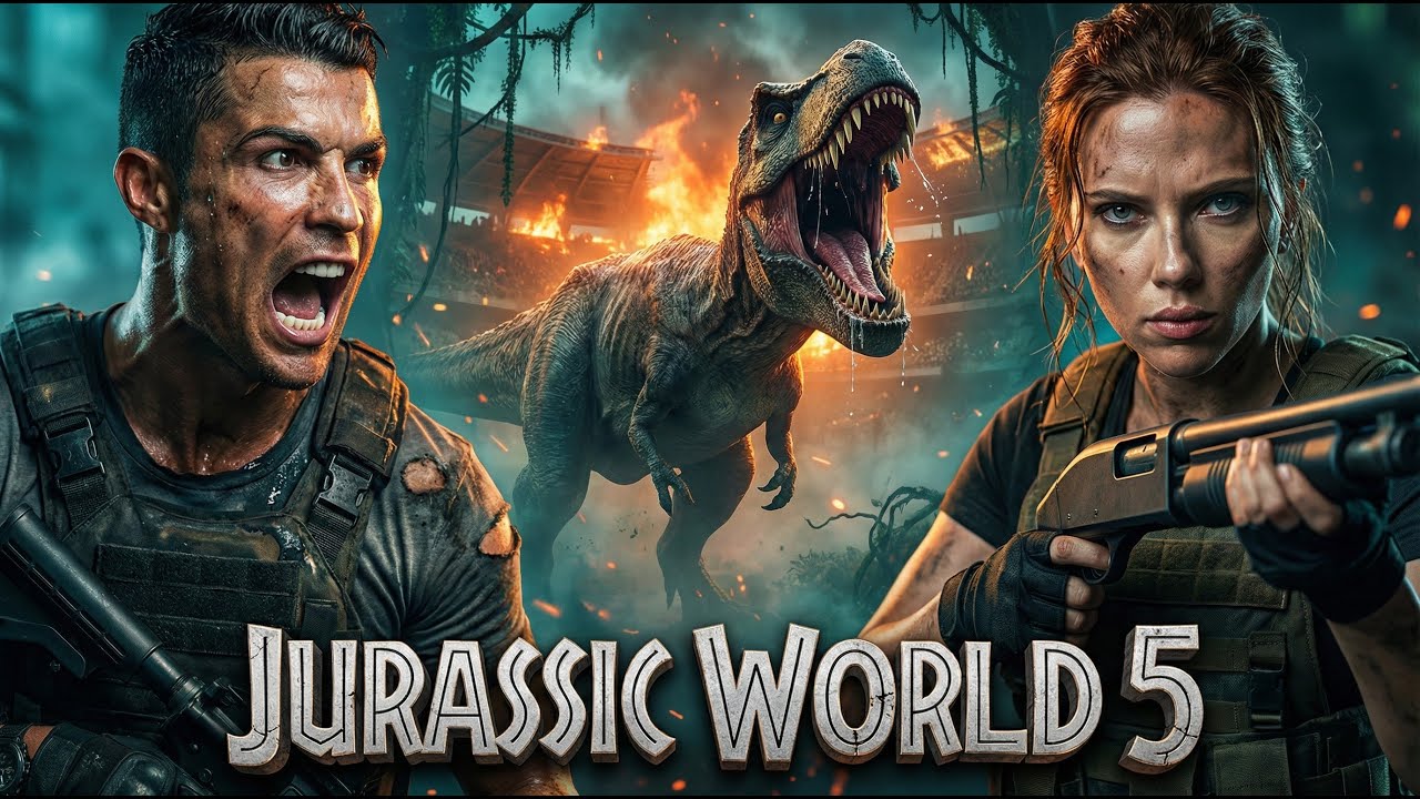 Jurassic World 5 (2027) - Concept Trailer | Cristiano Ronaldo, Scarlett Johansson