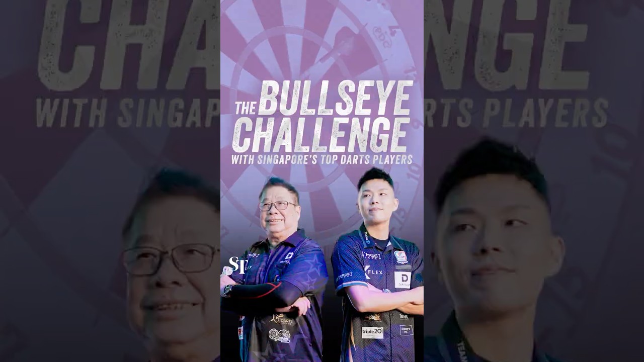 The Bullseye Challenge with top Singapore darts players Paul Lim and Tan Phuay Wei