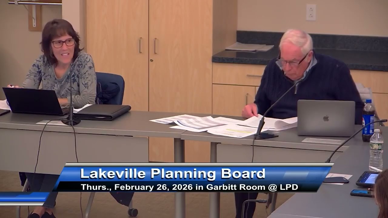 Lakeville Planning Board, 2-26-26