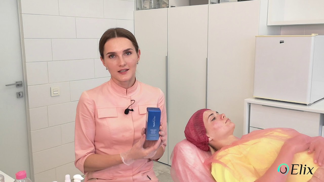 Чистка лица на косметике HydroPeptide