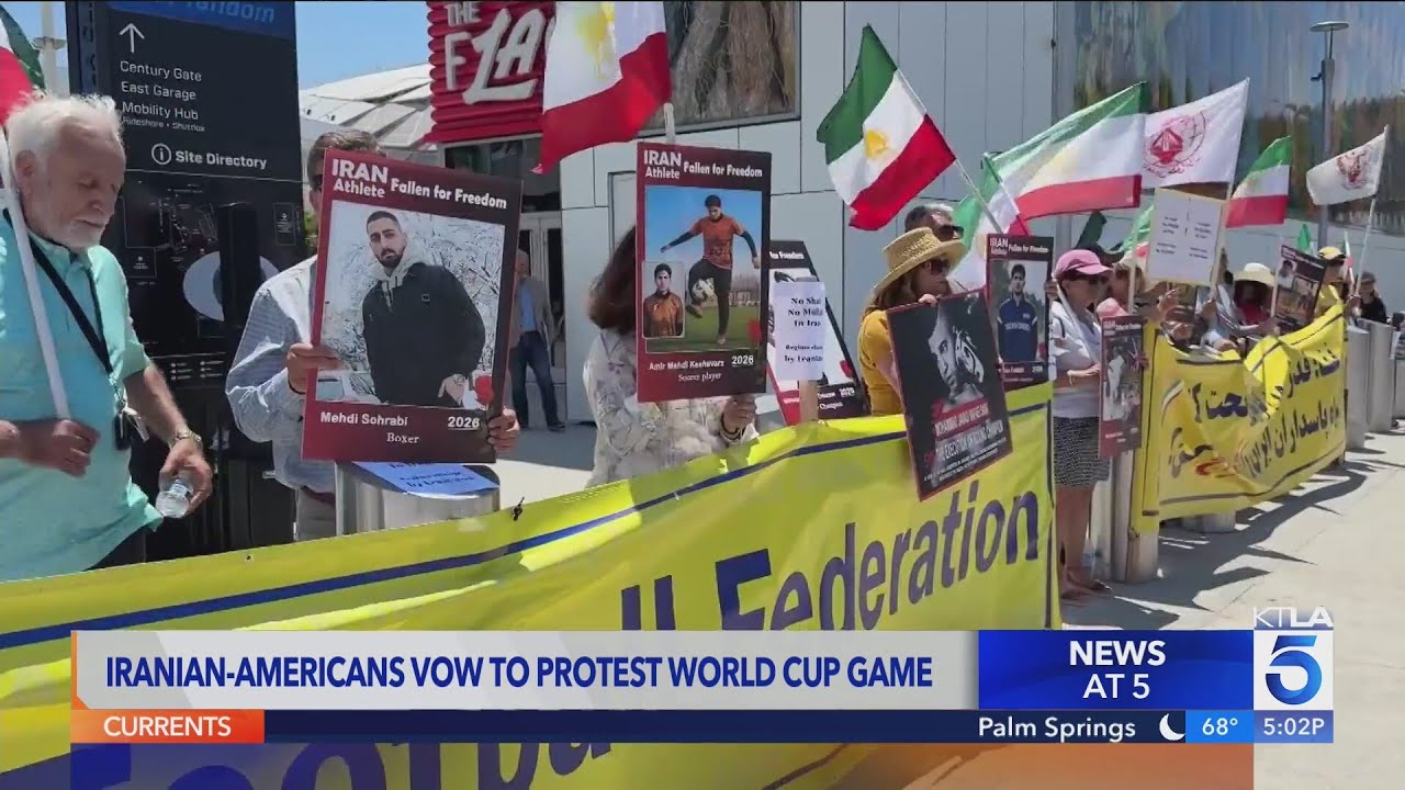 Iranian Americans to protest World Cup game in Los Angeles