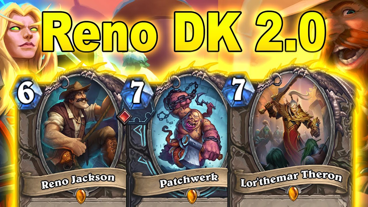 Reno DK 2.0 Is Worth Crafting! The Most Fun Class In Standard! March of the Lich King | Hearthstone