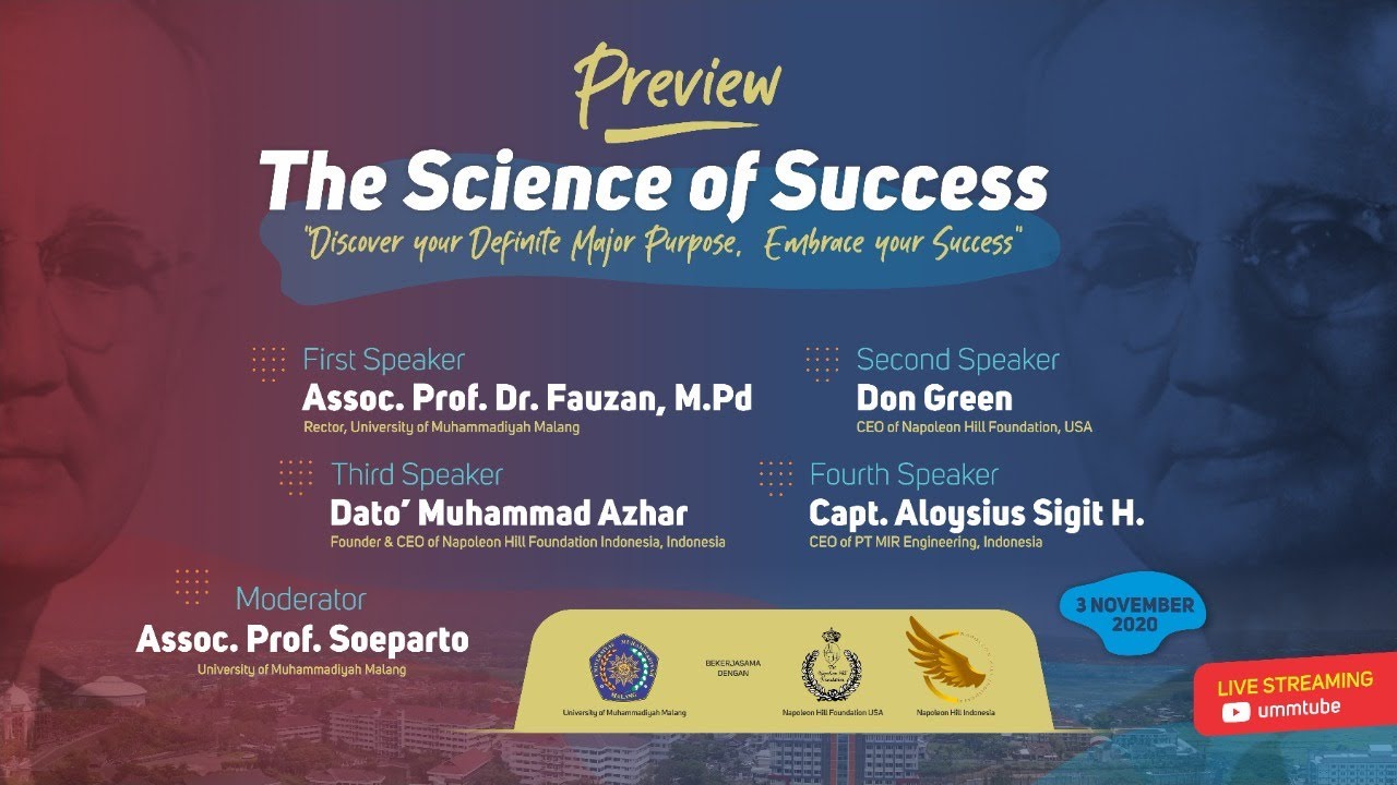 Preview The Science of Success - Discover your Definite Major Purpose, Embrace your Success