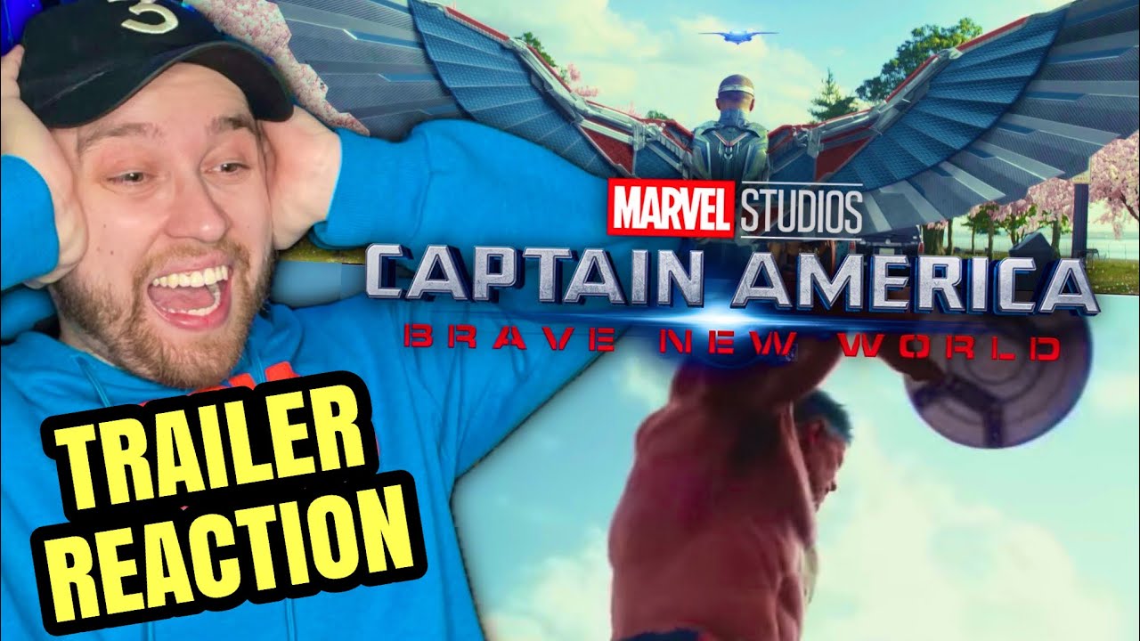 Captain America Brave New World Official Teaser Trailer Reaction