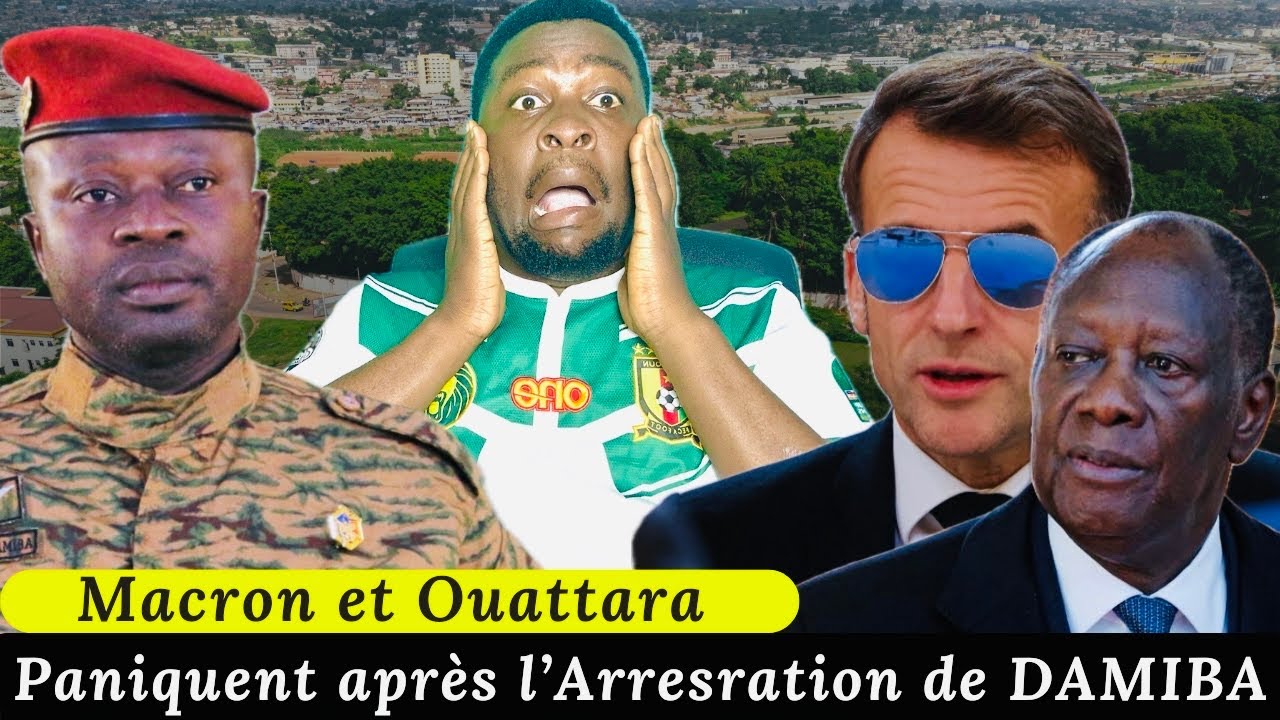 Macron🇫🇷 et Ouattara 🇨🇮paniquent après l’arrestation de Damiba 🇧🇫